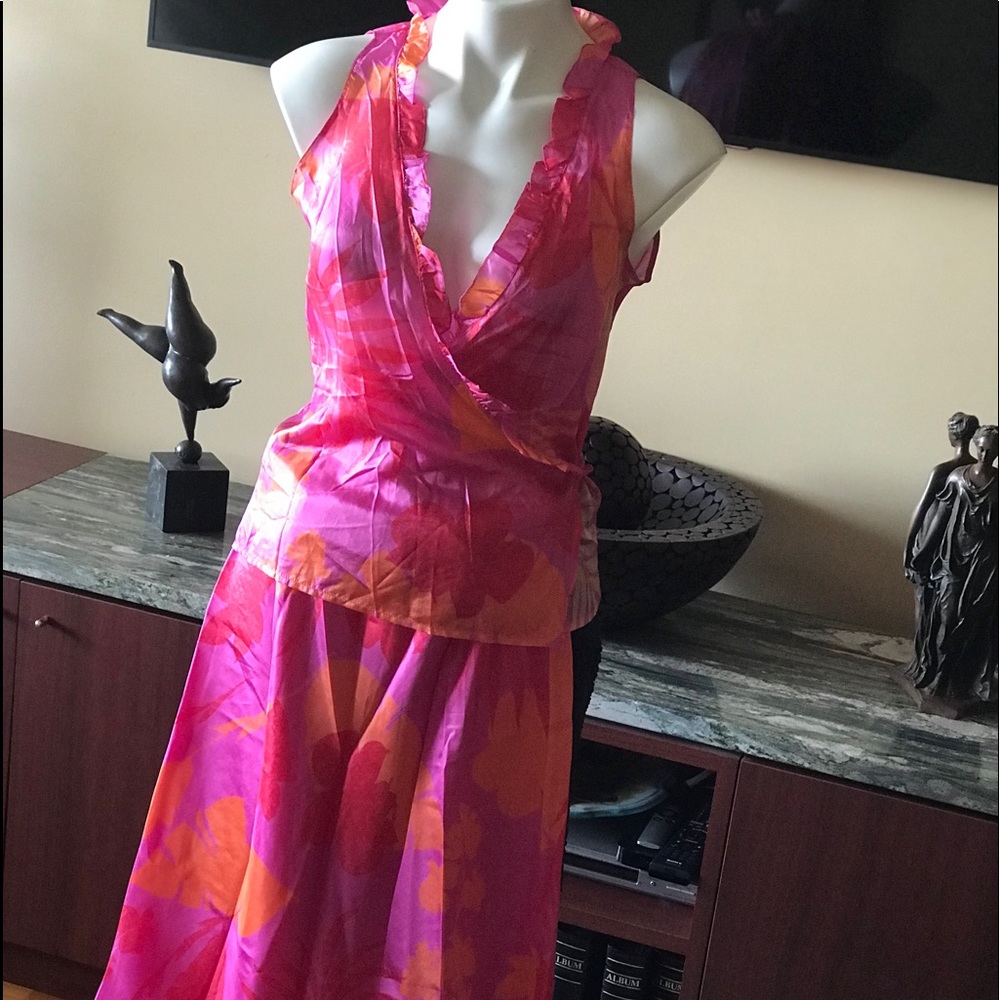 New PATRIC GERARD Skirt & Top s38/36 Made inFRANCE
